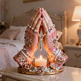Praying Time - Personalized Christian Candle Holder Sign