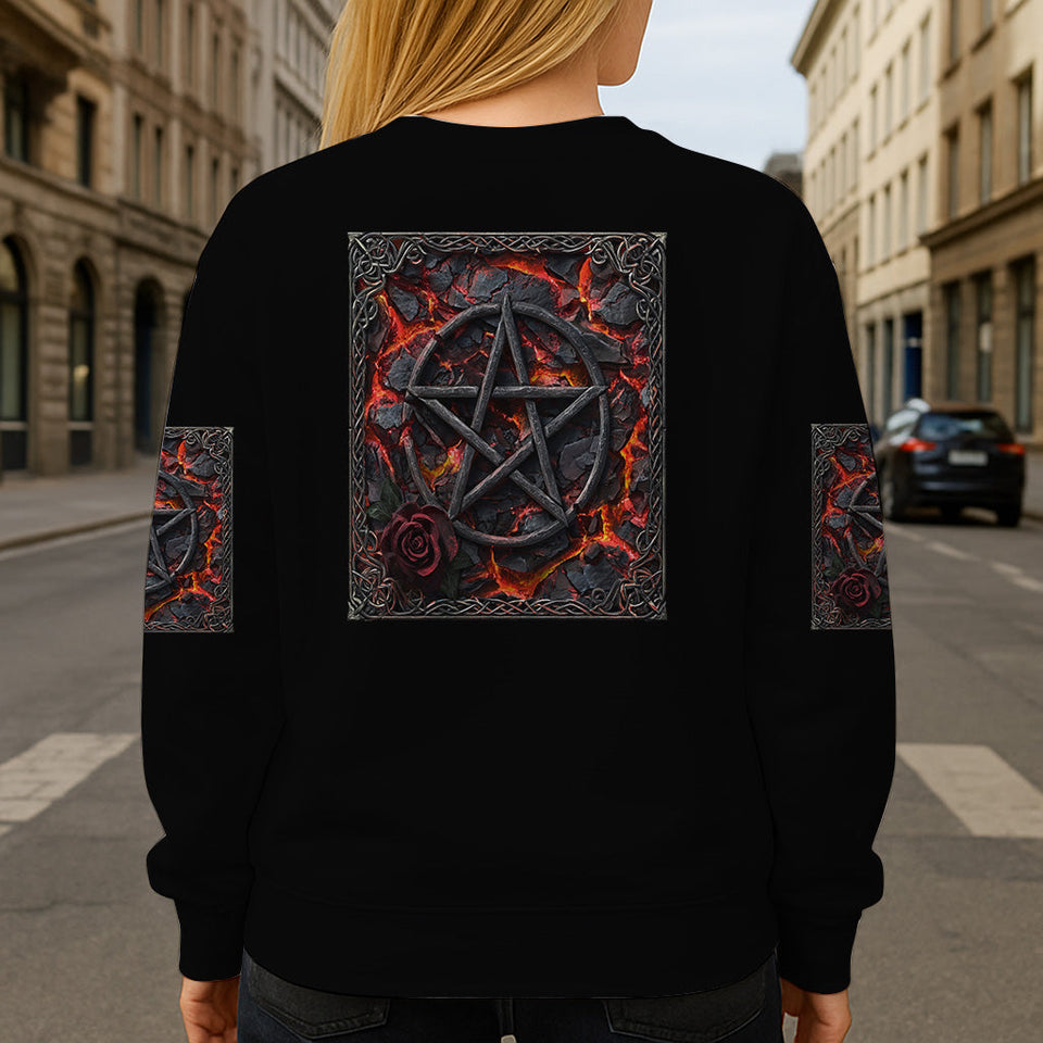Purple Witch - Personalized Witch All Over Shirt