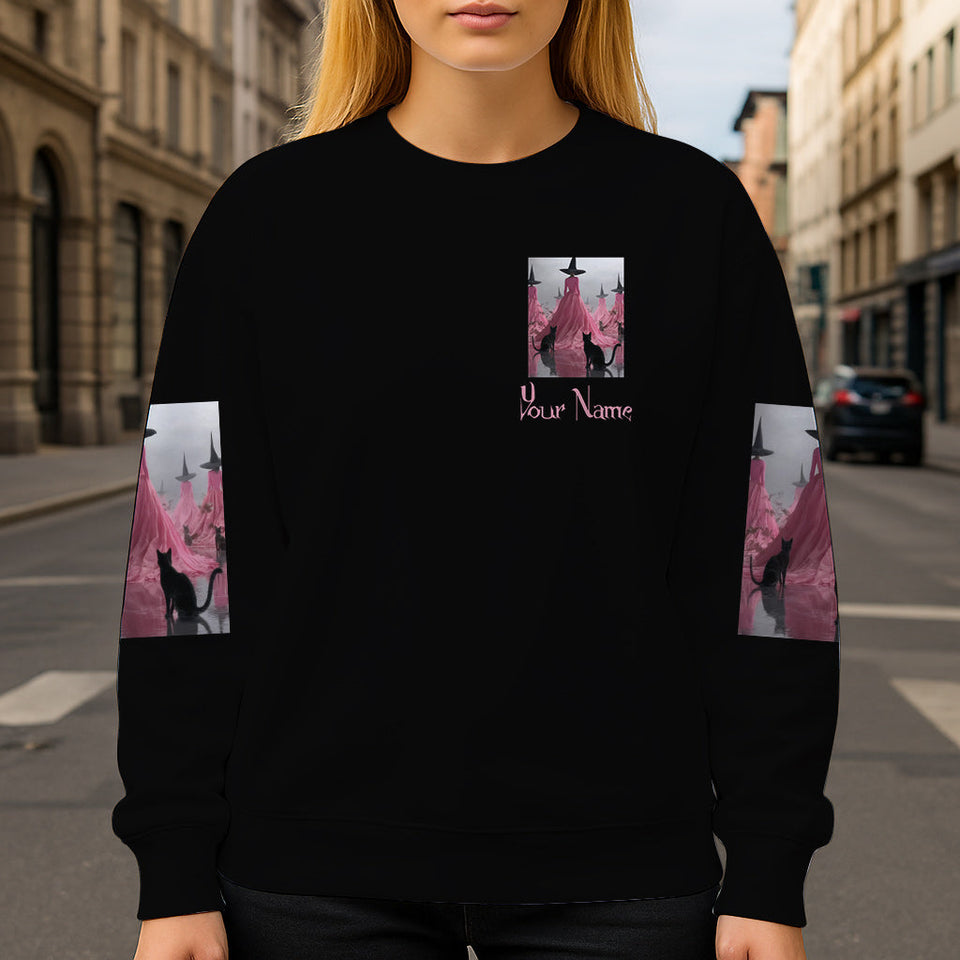 Purple Witch - Personalized Witch All Over Shirt
