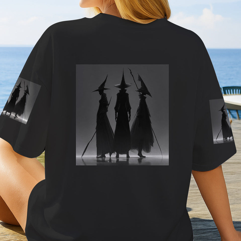 Purple Witch - Personalized Witch All Over Shirt