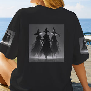Purple Witch - Personalized Witch All Over Shirt
