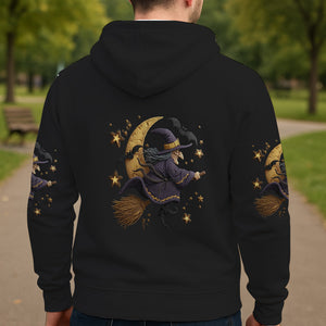 Purple Witch - Personalized Witch All Over Shirt