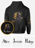 Purple Witch - Personalized Witch All Over Shirt