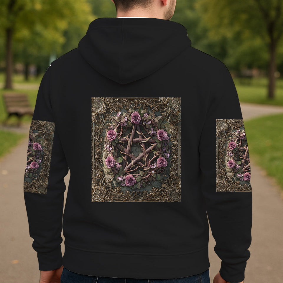 Purple Witch - Personalized Witch All Over Shirt