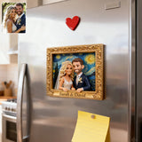 Custom Any Photo - Personalized Couple Magnet