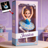 Love Ballet - Custom From Any Photo - Personalized Ballet Custom Shaped Acrylic Plaque