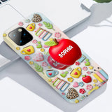 Best Teacher Ever - Personalized Teacher Full Print Phone Case & Phone Grip