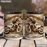 Cool Dirt Bike, Motocross - Personalized Dirt Bike Accent Mug