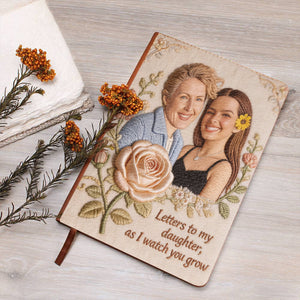 Letters To My Daughter - Personalized Mother Leather Journal