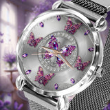 Beautiful Butterflies - Personalized Butterfly Women Hand Watch