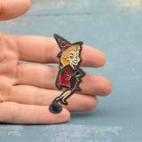 Magical Witch - Personalized Witch Pin