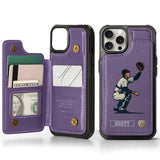 Tis Baseball Season - Personalized Baseball Wallet Phone Case