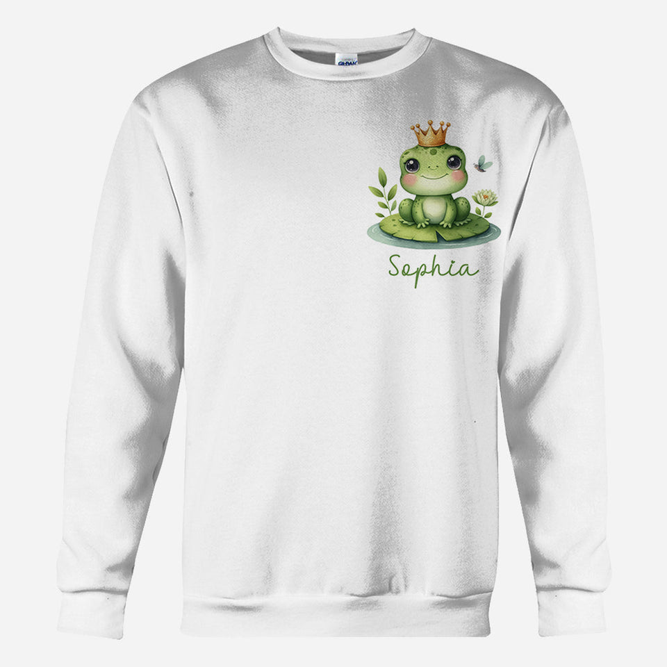 God Says I Am - Personalized Frog All Over Shirt