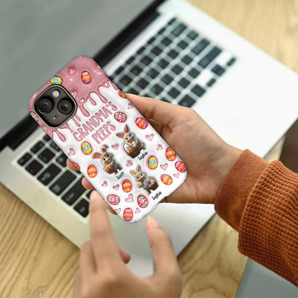 Grandma's Peeps - Personalized Grandma Full Print Phone Case