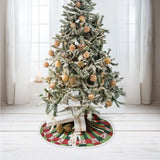 3D Abyss Christmas Gifts - Personalized Family Tree Skirt