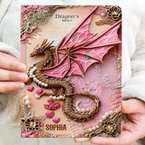 Dragon's Heart - Personalized Dragon Leather Journal