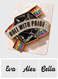 Roll With Pride - Personalized LGBT Support 3D Embossed Enamel Pin