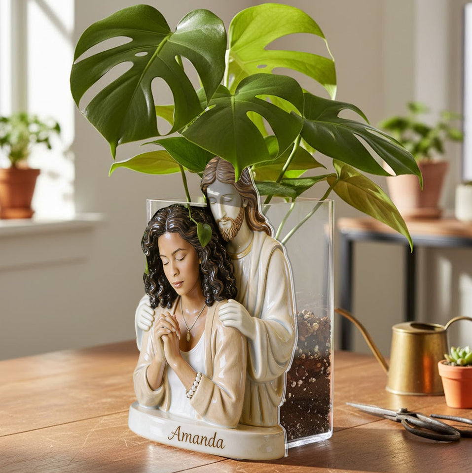 Believe - Personalized Christian Acrylic Pot