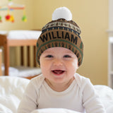 Holiday Brew Bear - Personalized Beer Beanie Hat