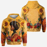 Black Queen - Personalized African American All Over Shirt