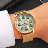 Love Frogs - Personalized Frog Women Hand Watch