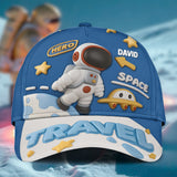 Astronaut & UFO Cute Children's Gift - Personalized Kid Classic Cap