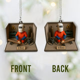Welder Man - Personalized Welder Car Ornament