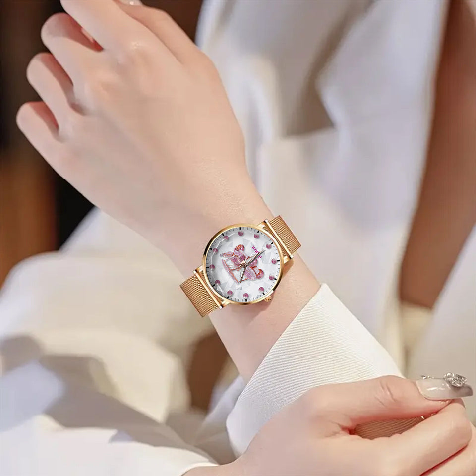 Goft Cart - Personalized Golf Women Hand Watch