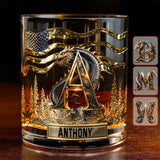 Love Dragons - Personalized Dragon Whiskey Glass