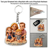 Home Sweet Home - Personalized Family Ornament