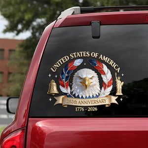 USA 250th Anniversary - Patriot Decal Die Cut