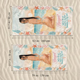 Sunshine In My Soul - Personalized Sea Lover Quick-dry Beach Towel/ Bath Towel