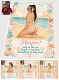 Sunshine In My Soul - Personalized Sea Lover Quick-dry Beach Towel/ Bath Towel