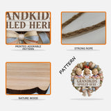 Custom Sign For Grandma/ Grandpa - Personalized Grandma Custom Shaped Wood Sign