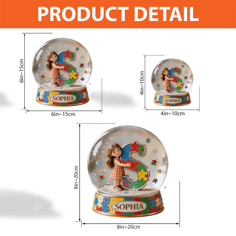 Custom From Any Photo - Personalized Autism Awareness Custom Shaped Acrylic Plaque