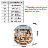 The Patio Bar Doormat - Custom From Photo - Personalized Backyard Non-Slip Tufted Rug