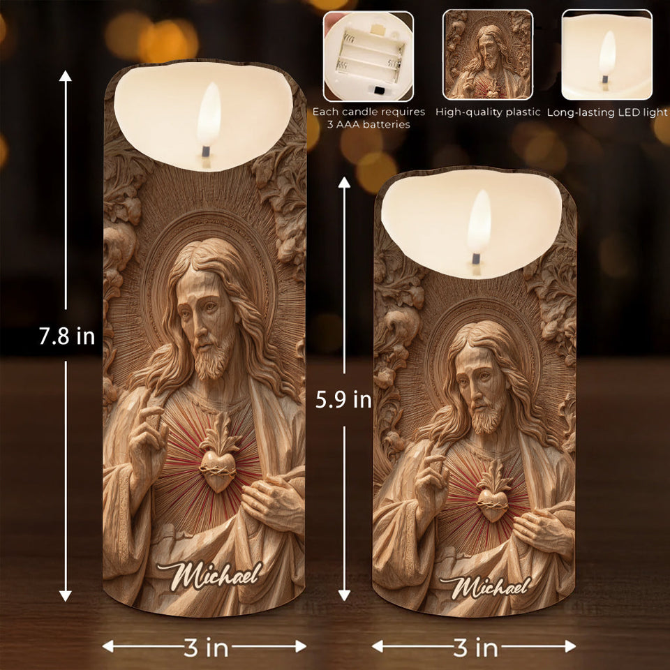 I'm A Child Of God - Personalized Christian Flameless Candle