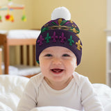 Mardi Gras Vibes - Personalized Mardi Gras Beanie Hat