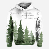 And Into The Forest I Go - Personalized Camping Hoodie and Leggings
