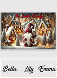 Christmas Gnome - Personalized Christmas Doormat