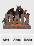 Best Dad Ever - Personalized Father Custom Shaped Acrylic Plaque
