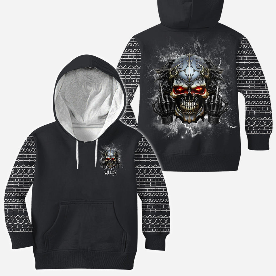 F*ck This Sh*t - Personalized Skull All Over Shirt