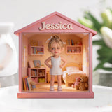 Kid House - Personalized Kid Custom Shaped Acrylic Plaque