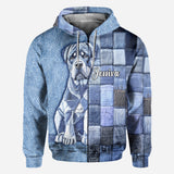 Love Rottweiler - Personalized Dog All Over Shirt