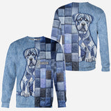 Love Rottweiler - Personalized Dog All Over Shirt