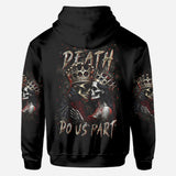 Till Death Do Us Part - Personalized Couple All Over Shirt