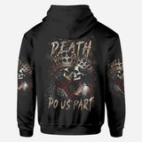 Till Death Do Us Part - Personalized Couple All Over Shirt