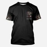 Till Death Do Us Part - Personalized Couple All Over Shirt