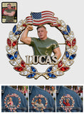 Celebrate 4th Of July - Personalized Family 3D Embossed Enamel Pin