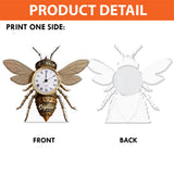 Bee Lovers - Personalized Bee Acrylic Clock Plaque
